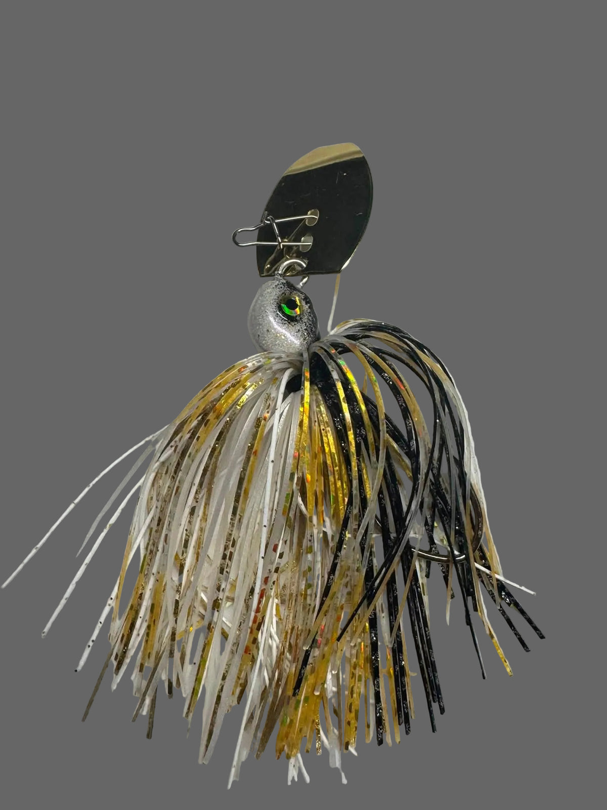 Golden Shiner Poison Tail Bladed Jig