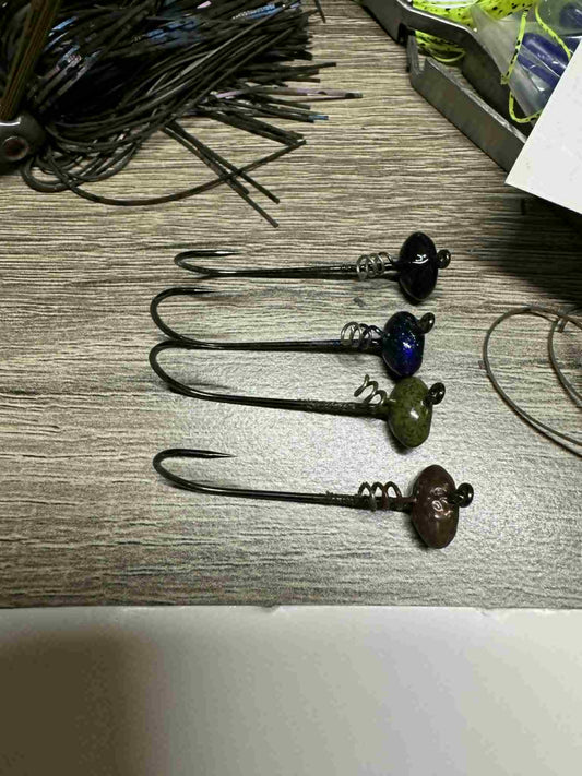 3/16 Screw Lock Football Shaky Head